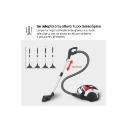 LG VK8506NHAG aspiradora 1,2 L Secar 650 W Sin bolsa