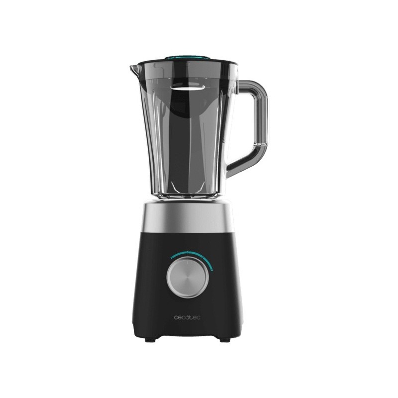 Cecotec Power Black Titanium 1300 MAX 1,5 L Batidora de vaso 1300 W Negro, Gris