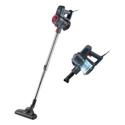 Ufesa 81405924 aspiradora de pie y escoba eléctrica Corriente alterna Secar HEPA Sin bolsa 600 W Negro, Gris