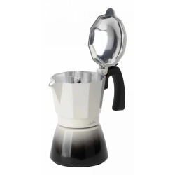 JATA HCAF2406 cafetera manual Cafetera italiana 0,3 L Negro, Blanco