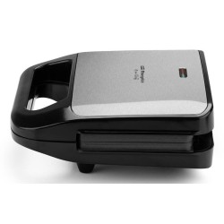 Orbegozo SW 7260 sandwichera 750 W Negro, Plata