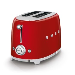 Smeg TSF01RDEU tostadora 6 2 rebanada(s) 950 W Rojo
