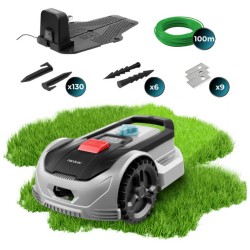 Cecotec Conga GrassHopper 300 Robot cortacésped Batería Negro, Gris