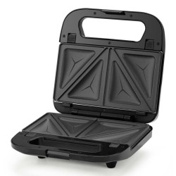 Orbegozo SW 7560 sandwichera 750 W Negro, Plata