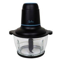 JATA JEPC1250 picadora eléctrica de alimentos 1,5 L 400 W Negro, Transparente