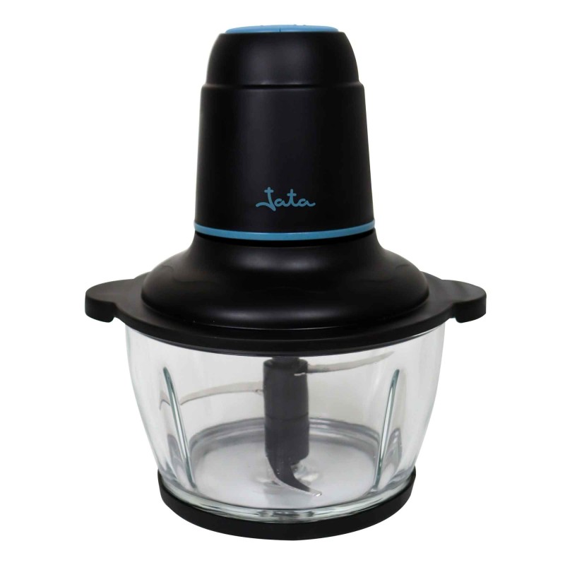 JATA JEPC1250 picadora eléctrica de alimentos 1,5 L 400 W Negro, Transparente