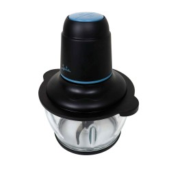 JATA JEPC1250 picadora eléctrica de alimentos 1,5 L 400 W Negro, Transparente