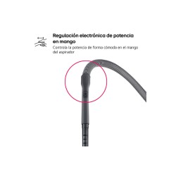 LG VC5506NHTB aspiradora 1,1 L Secar 650 W Sin bolsa