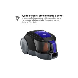 LG VC5506NHTB aspiradora 1,1 L Secar 650 W Sin bolsa