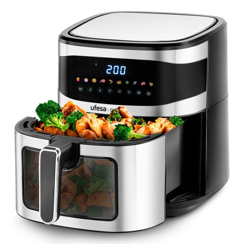 Ufesa 72805982 freidora Sencillo 6 L Independiente 1700 W Freidora de aire caliente Negro