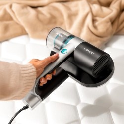 Cecotec Conga RockStar 3000 Mattress aspiradora de mano Negro, Plata, Turquesa Sin bolsa