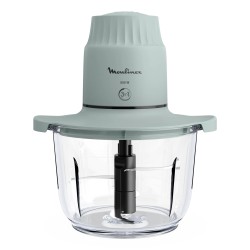 Moulinex Choppeo DJ603110 picadora eléctrica de alimentos 1 L 500 W Gris, Transparente
