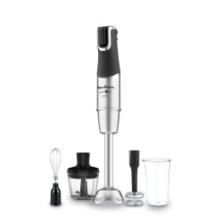 Moulinex DD95HD 0,8 L Batidora de inmersión 1200 W Negro, Acero inoxidable