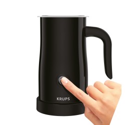 Krups XL1008 Calentador espumador de leche automático Negro