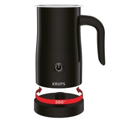 Krups XL1008 Calentador espumador de leche automático Negro