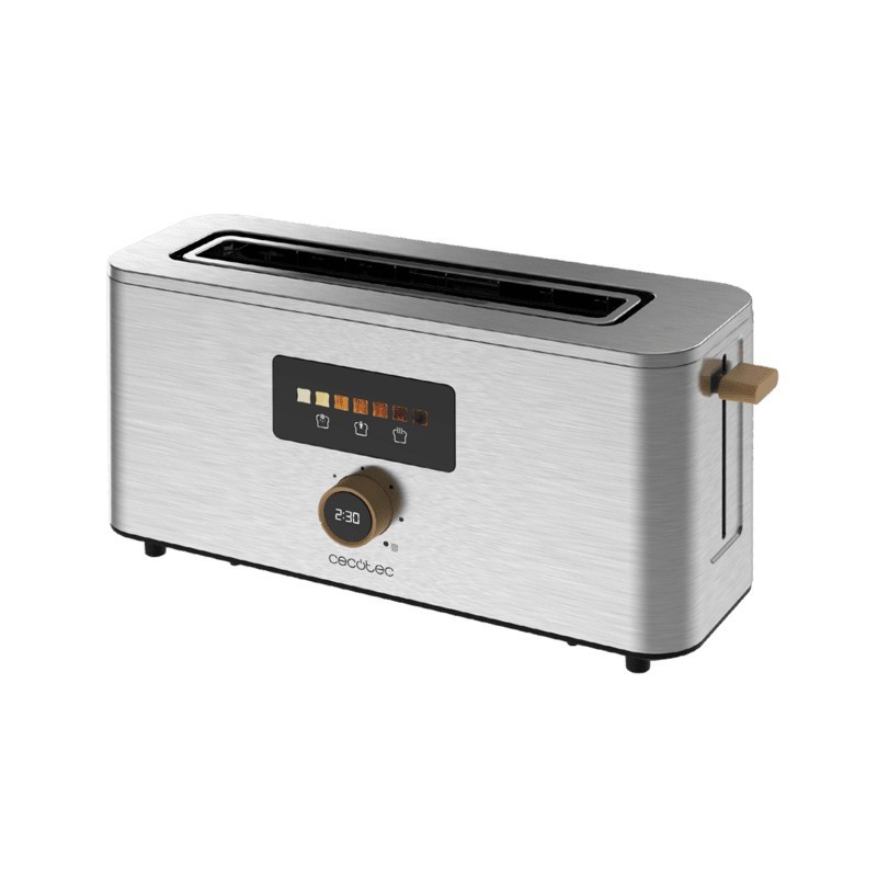 Cecotec 04845 tostadora 7 2 rebanada(s) 1000 W Acero inoxidable
