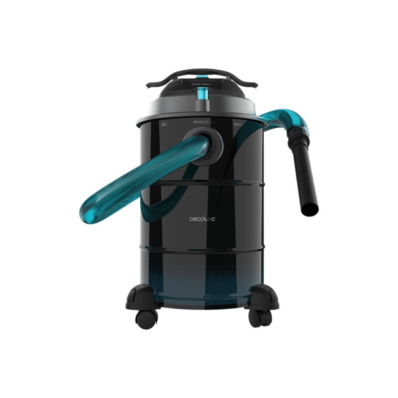 Cecotec Conga Ash 6000 EasyGo Home XL 1500 AW 30 L Negro, Turquesa