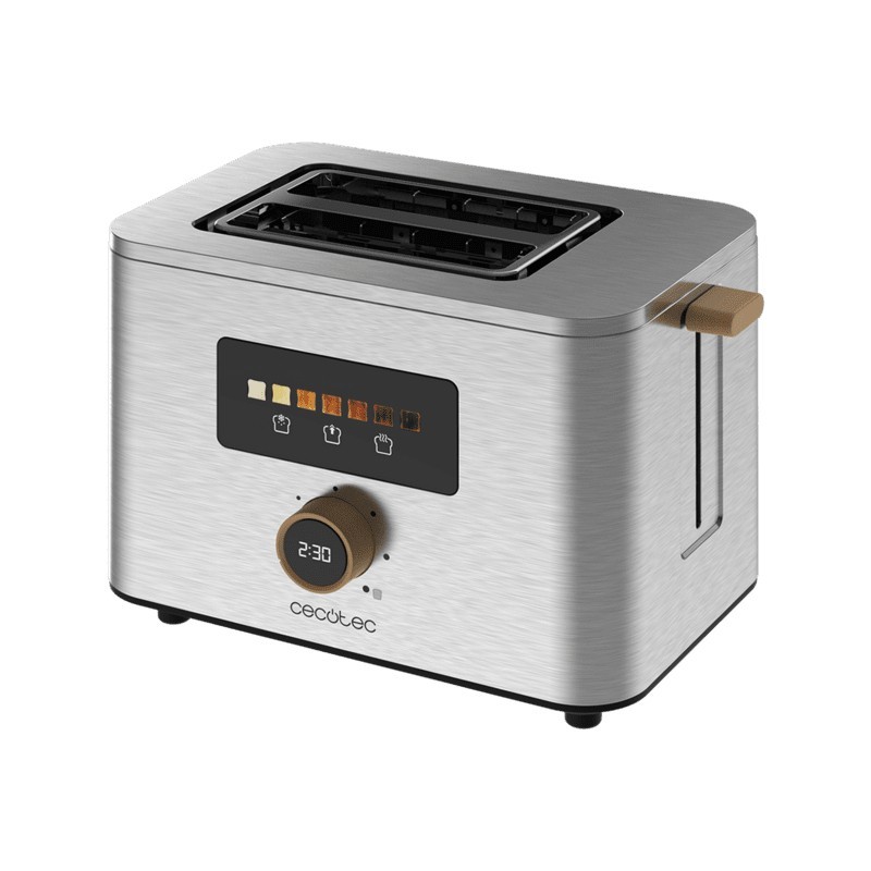Cecotec 04843 tostadora 7 2 rebanada(s) 950 W Acero inoxidable
