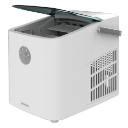 Cecotec Chillin' Ice 1200 Go Máquina para hacer cubitos de hielo portátil 12 kg 24h 120 W Azul, Blanco
