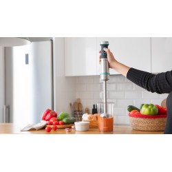 Cecotec Power TitanBlack 1200 XL PerfectCream&Crush Batidora de inmersión 1200 W Negro, Verde, Acero inoxidable