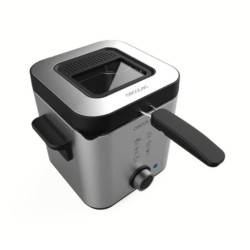 Cecotec 03102 freidora Sencillo 1,5 L Independiente 900 W Acero inoxidable
