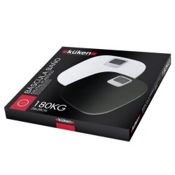 Küken 34340 báscula de baño Ovalado Negro Báscula personal electrónica