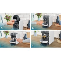 Bosch TAS16B4 cafetera eléctrica Totalmente automática Macchina per caffè a capsule 0,7 L