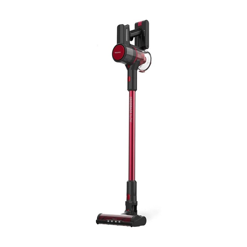 Taurus Crossback Glow Aspiradora escoba 2 en 1 Batería Secar HEPA Sin bolsa 150 W Rojo