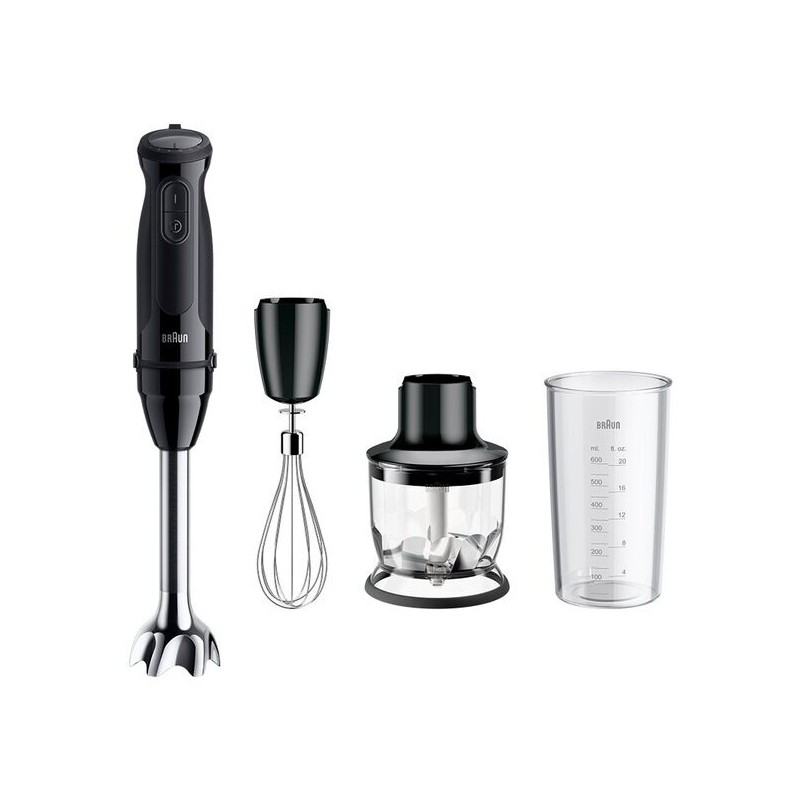 Braun MultiQuick 5 MQ 50202 M 0,6 L Batidora de inmersión 1000 W Negro