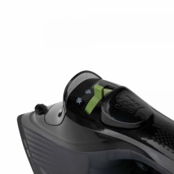 JATA JEPL2401 plancha Plancha a vapor Suela de cerámica 3000 W Negro