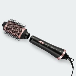 Bellissima Volume Dry & Style Cepillo de aire caliente Caliente Negro, Rosa 1000 W 1,8 m