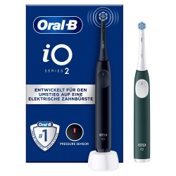 Oral-B iO Series 2 Adulto Cepillo dental vibratorio Negro, Verde