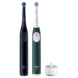Oral-B iO Series 2 Adulto Cepillo dental vibratorio Negro, Verde