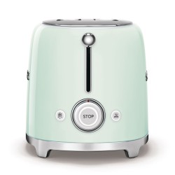 Smeg TSF02PGEU tostadora 6 4 rebanada(s) 1500 W Verde