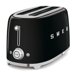 Smeg TSF02BLEU tostadora 6 4 rebanada(s) 1500 W Negro
