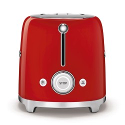 Smeg TSF02RDEU tostadora 6 4 rebanada(s) 1500 W Rojo