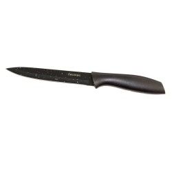 Cecotec Juego de 7 Cuchillos Profesionales Cuchillos Titanium. Acero Inoxidable, Recubrimiento cerámico, hoja de 2mm de grosor