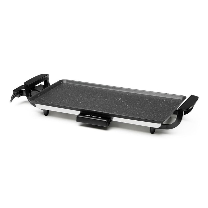 Orbegozo TBC 1046 plancha eléctrica Independiente 2000 W Negro