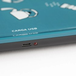 JATA HBAL1204 báscula de cocina Azul Encimera Rectángulo Báscula electrónica de cocina