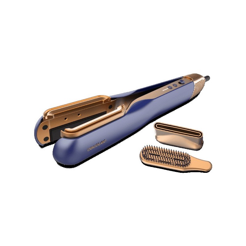 Cecotec A01_EU01_100159 Utensilio de peinado Herramienta de peinado con múltiples accesorios Airflow Azul 1000 W