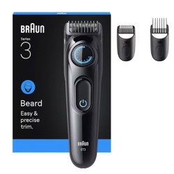Braun BT3520 depiladora para la barba Batería 40 2 cm Negro, Azul