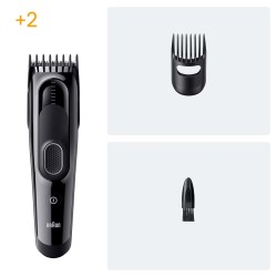 Braun HC5510 cortadora de pelo y maquinilla Negro 9 Níquel-metal hidruro (NiMH)