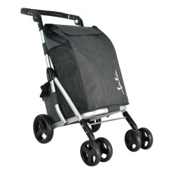 JATA HCAR2502 bolsa de compras Gris Bolsa para carrito de la compra