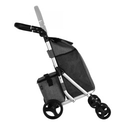 JATA HCAR2502 bolsa de compras Gris Bolsa para carrito de la compra