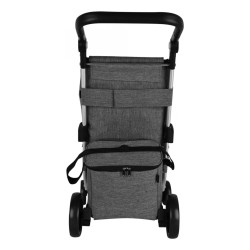 JATA HCAR2502 bolsa de compras Gris Bolsa para carrito de la compra