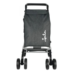 JATA HCAR2502 bolsa de compras Gris Bolsa para carrito de la compra