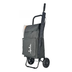 JATA HCAR2564 bolsa de compras Gris Bolsa para carrito de la compra