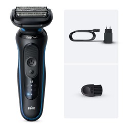 Braun Series 5 52-B1000s Máquina de afeitar de láminas Negro