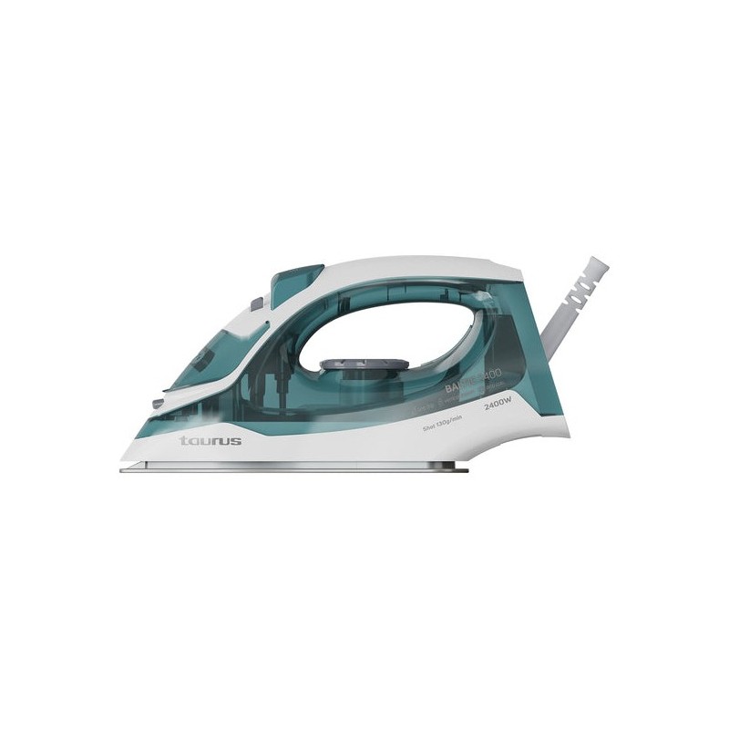 Taurus Baltic 2400 Plancha vapor-seco Teflón 2400 W Verde, Blanco