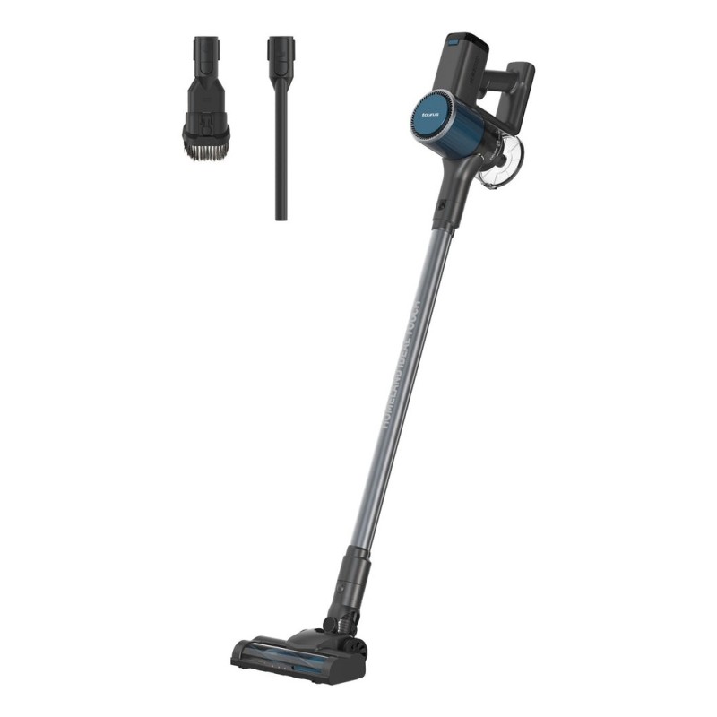 Taurus Homeland Ideal Touch Aspiradora escoba 2 en 1 Corriente alterna Secar Ciclónico Sin bolsa 0,6 L 180 W Negro, Azul 2,2 Ah